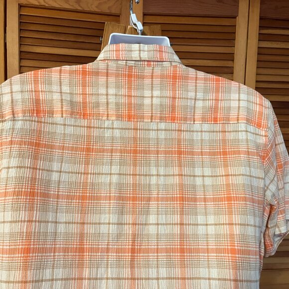 PATAGONIA ORGANIC COTTON MEN'S SZ MEDIUM SS CASUAL SHIRT - Picture 5 of 8